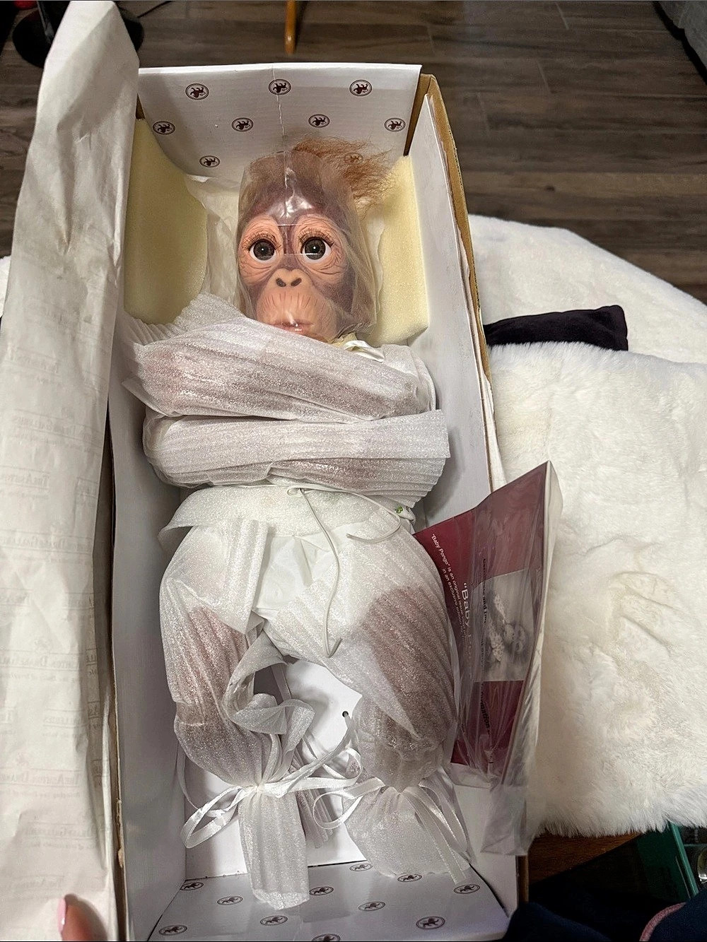 The Ashton-Drake Galleries Baby Pongo Orangutan Doll